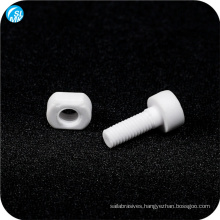 high alumina ceramic screw parts refractory porcelain insulator